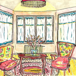 Saint-Malo Sketch 2 old House