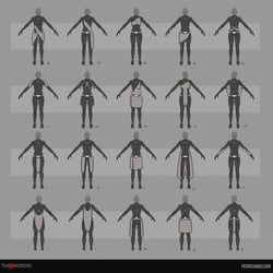 attachment point options for cloth