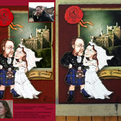 Hochzeit Plakat