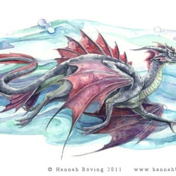 Wasserdrache