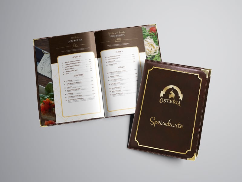 Speisekarte Restaurant Osteria