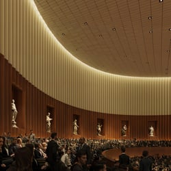 Innenvisualisierung: Konzertsaal
