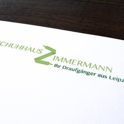 Logo für ein Schuhgeschäft