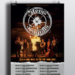 Plakatdesign „Steven Seagulls“