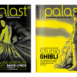 Konzept und Gestaltung des Filmmagazines www.palastmagazin.de