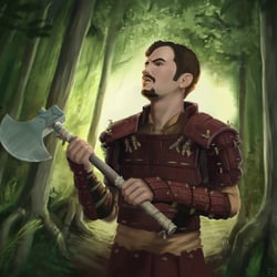 Hardwood Armor -Illustration