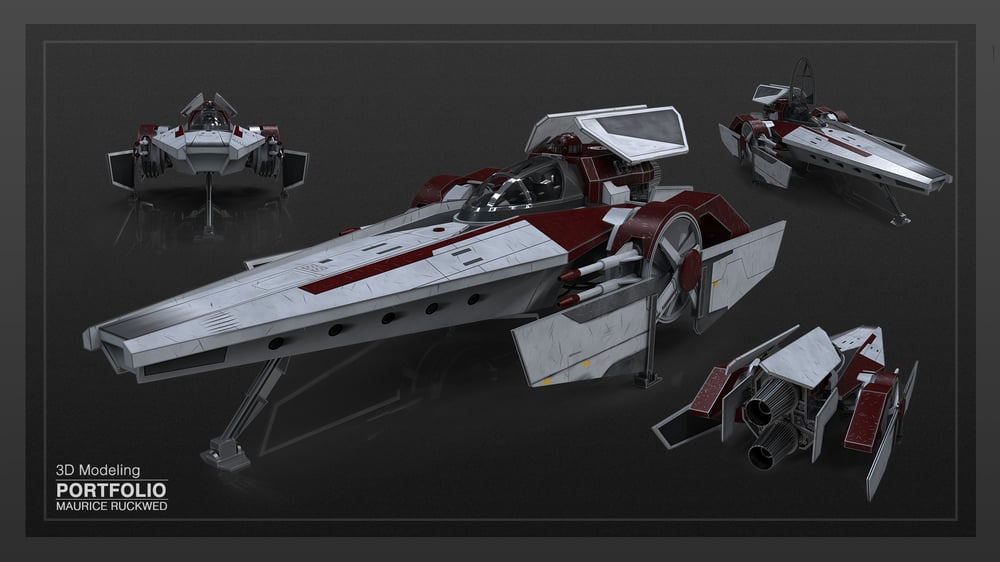 V-Wing_3D_Sculpt_M.Ruckwed