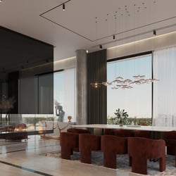 3D Innenraumvisualisierung – Luxusappartment