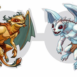 gargoyles jaspis marble