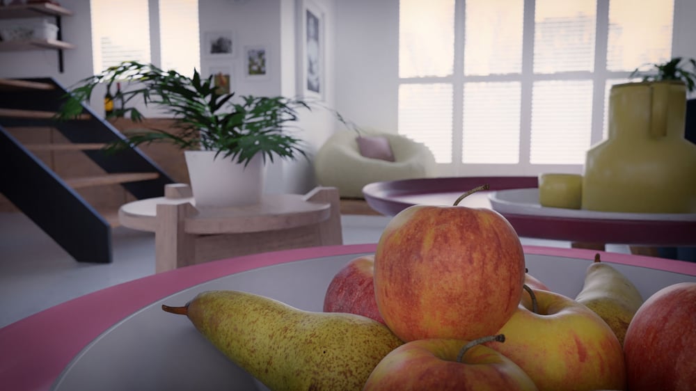 Interior Visualisation mit Blender
