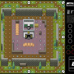 METAL GEAR SOLID – Das  Brettspiel-Spielfeld