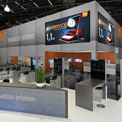Messestand Expopharm, ADG Software für Apotheken