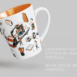 Mockup Illustrationen