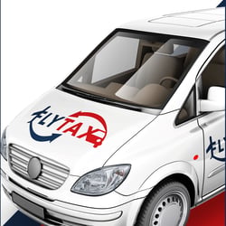 FlyTax  Corporate-Identity Autobeschriftung#2 MAINYOUL.DESIGN