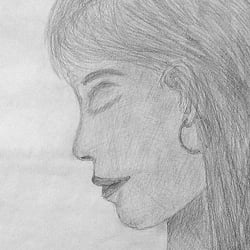 Träumendes Mädchen / Dreaming young Girl
