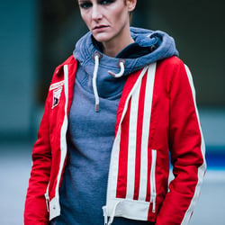 Fashion boyish androgynous