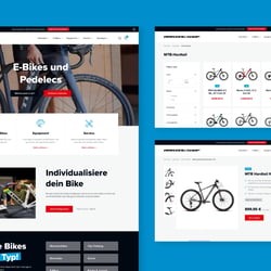 Corporate Website + Onlineshop