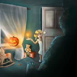 The thing behind the door