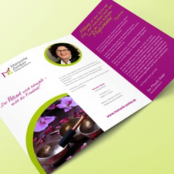 Flyerdesign für Heilpraktikerin