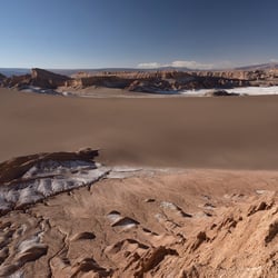 Valle de la Luna. Atacama desert, Chile.