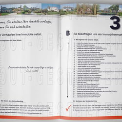 Immobilien-Broschüre erstellen | Layout gestalten