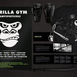 Gorilla Gym Hamburg. Corporate Design für die Kampfsportschule auf St. Pauli