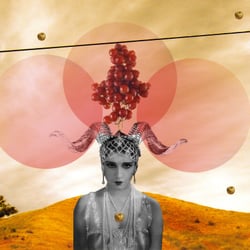 Collage for a stop motion animation