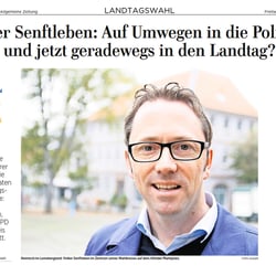 Politikerportrait zur Landtagswahl in Niedersachsen im Oktober 2017