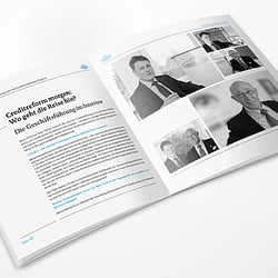 Creditreform – Festschrift „125 Jahre auf sicherem Kurs“