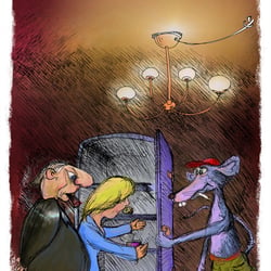 Illustration für Tesseltje Buch (Niederlande) 2012