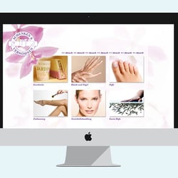 Schenken und Verwöhnen Website
