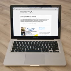 Blick auf den Newsletter