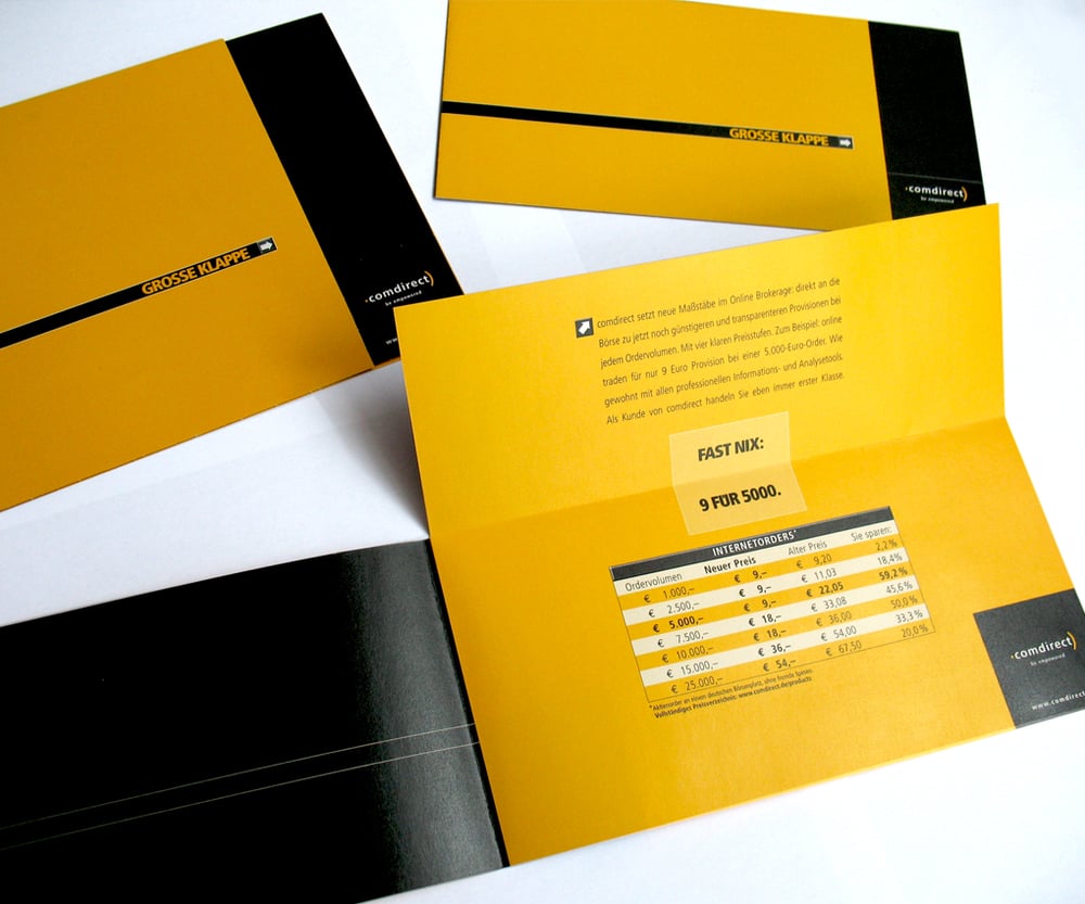 Mailing comdirect