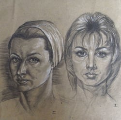 Selbstportrait 1987