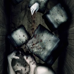 Feel the little pieces bleeding through
