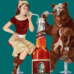 WOSTOK Werbeposter