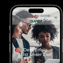 Mobile Website Immobilienmakler – QUINZZ.