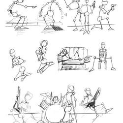 figürliche Scribbles