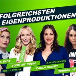 Beispiel aus Power Point Präsentation „TV Day 2018 – sixx“