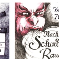 Anzeigen für das Schweizer Comic Magazin Strapazin