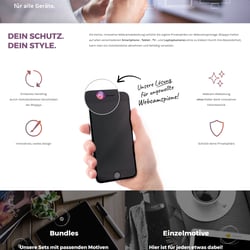 Bloppys – Startseite komplett