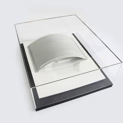 3D-gedrucktes Detailmodell in Vitrine