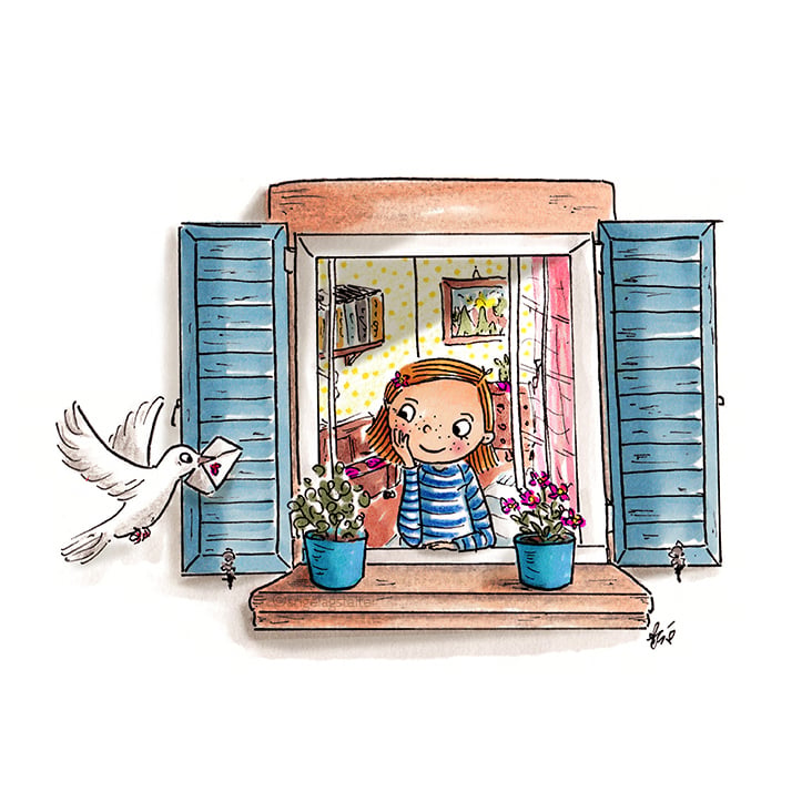 Am Fenster