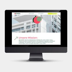 Web Design Quinzz. Client Website