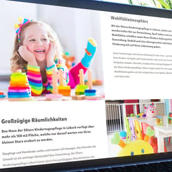 Responsive Webdesign & Suchmaschinen­optimierung Entwicklung der Website mit Responsive Webdesign und dem Wordpress CMS sow
