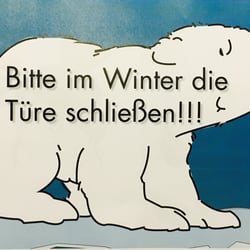 Lars der Eisbär – Türschild