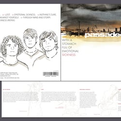 Bandartwork „Passadeena“ – CD-Cover und Booklet