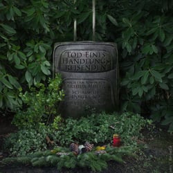 Plakat zum Theaterstück „Tod eines Handlungsreisenden“