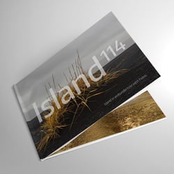Fotoband „Island 114“, entstanden als privates Projekt