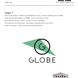 Konzeption Globe Logo
